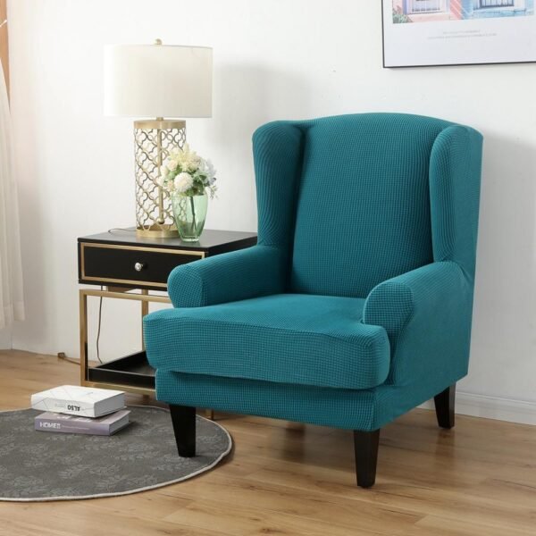Wing back Chair Cover