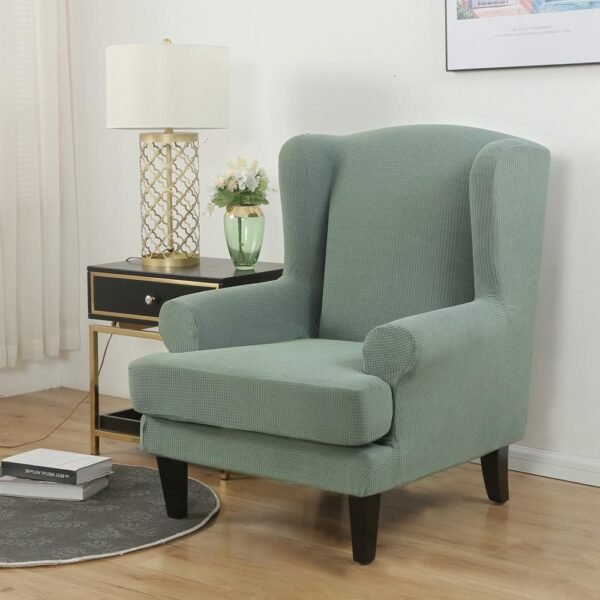 Wing back Chair Cover